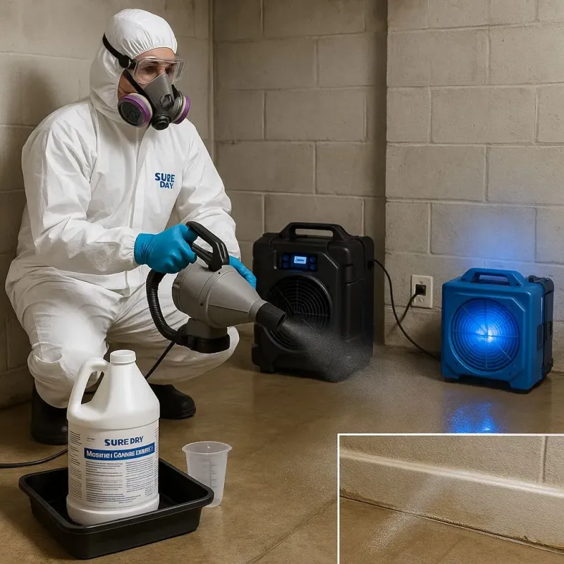 Sanitization and Odor Removal process in Morenci, AZ